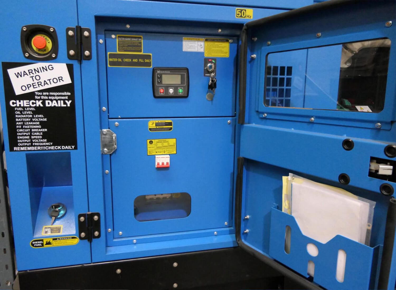 62KVA Commdoore Generator Control Panel 