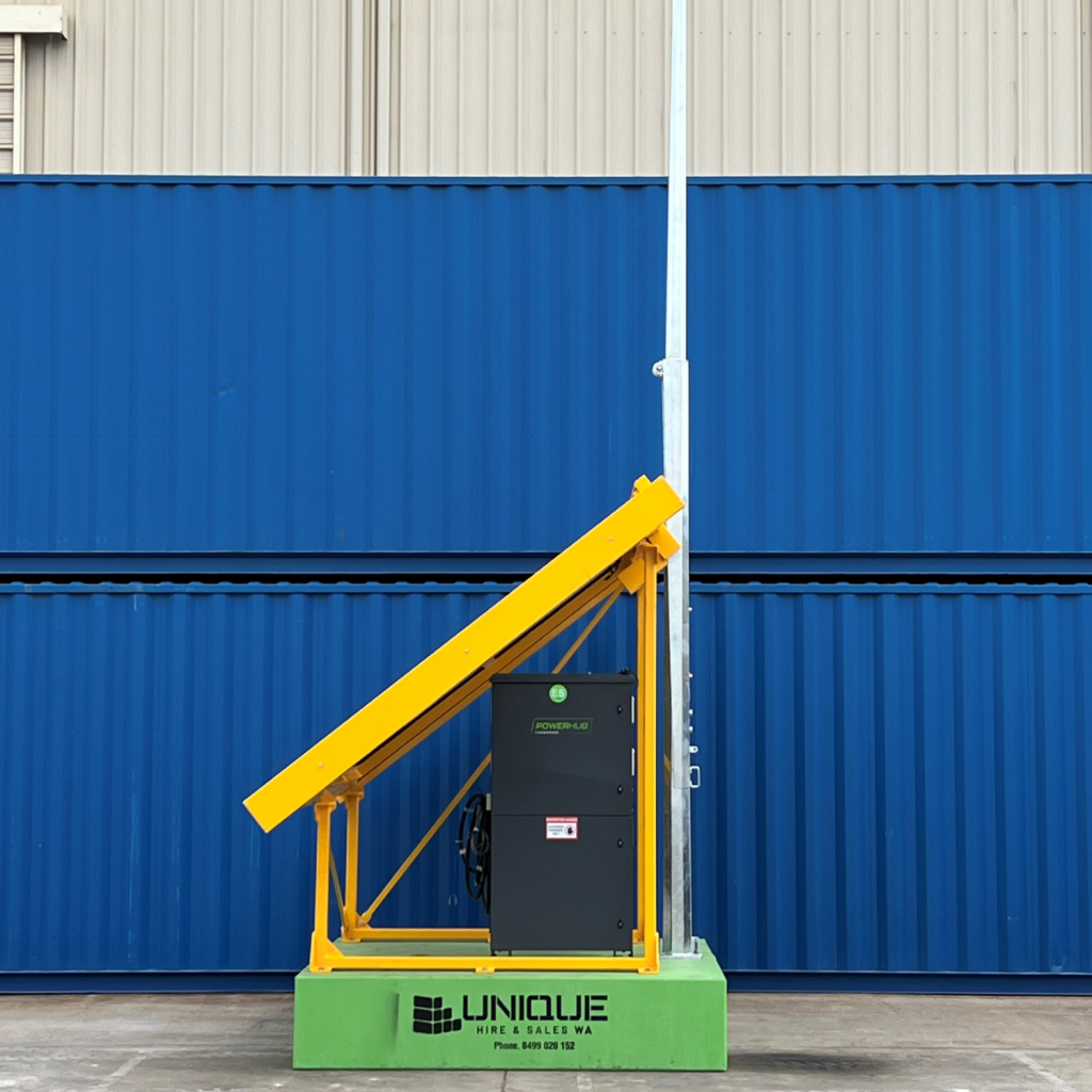 Commodore Solar Light Tower for Mining and Construction Sites