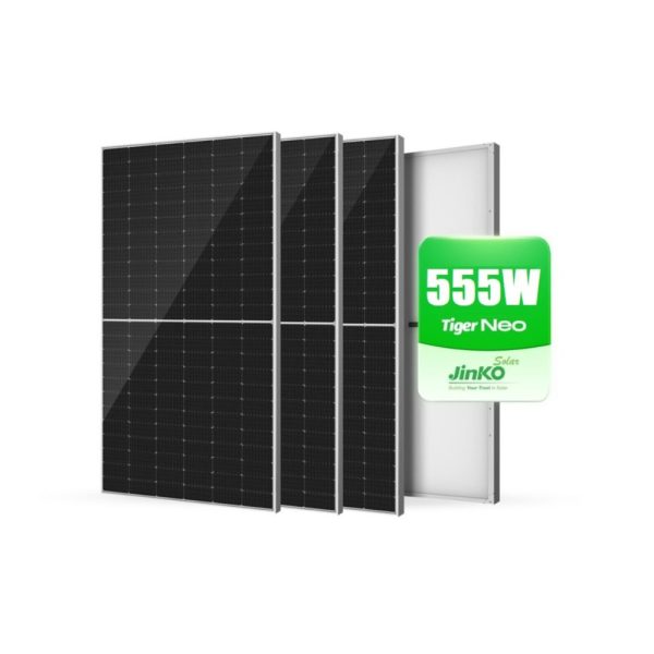 Jinko 555W Tiger Pro solar panels – 3 panel set